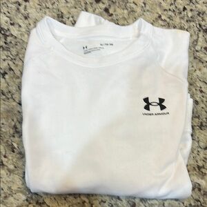 Under Armour White Long Sleeve Shirt